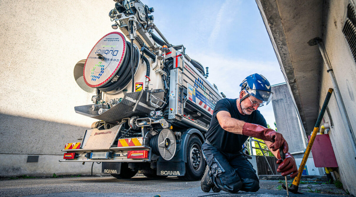 Vidange de bacs à graisse