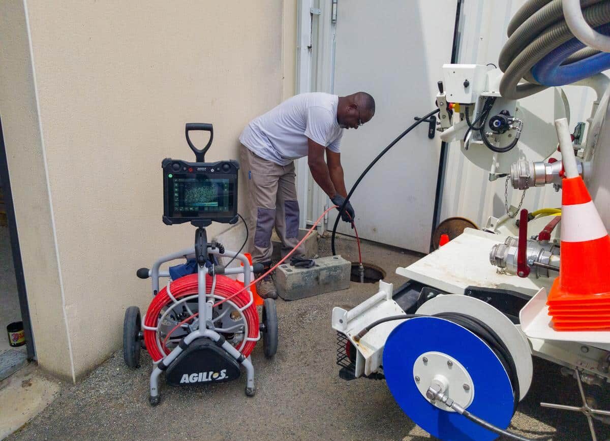 Inspection télévisée de canalisation
