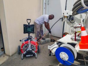 Inspection télévisée de canalisation