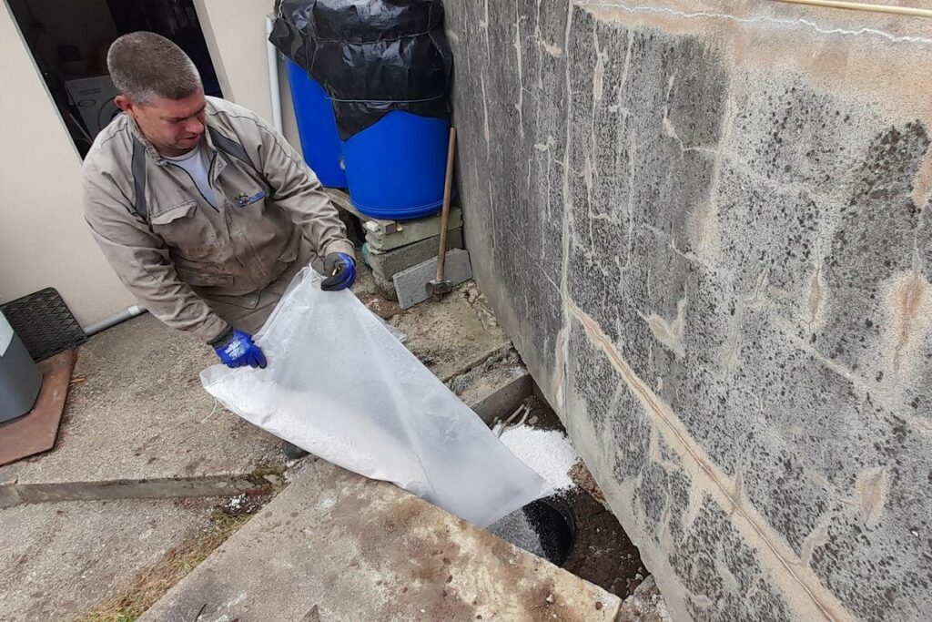 Inertage cuve - Dubillot